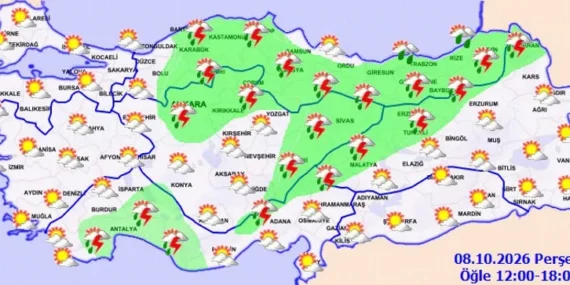 Bugün hava nasıl olacak? Çok sayıda ilde sağanak bekleniyor